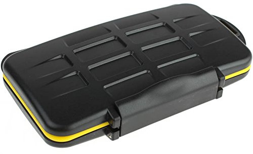 JJC MC-SD6CF3 Speicherkartenetui (Memory Card Case) für bis zu 3 CF-Karten und bis zu 6 SD-Karten (SD, SDHC, SDXC)