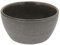BITZ Schüssel, Schale, Müslischale, Snackschale aus Steingut, 12 cm im Durchmesser, grau/grau