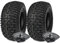 2x 4Ply Lawn Mower 13x5.00-6 Grass Two Tyres & Tubes Garden Tractor Golf Buggy Turf