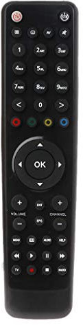 KERDEJAR Telecomando sostitutivo Ricevitore satellitare Leggero per VU + Solo 2 / Meelo SE/VU Solo2 SE SAT TV Set-Top Box