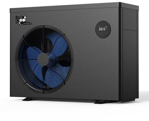 SAXONICA Pool Wärmepumpe Mr. Smart 130 Full Inverter I 13 kW I 230V I COP 13,5
