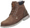 Mishansha Donna Stivali da Neve Uomo Caloroso Scarponcini Invernali Unisex Impermeabile Trekking Scarpe, Marrone 44