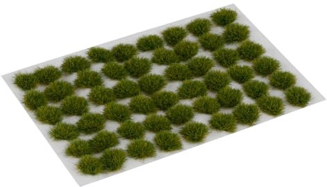 Jucoci Grass Tufts - Modèle d'herbe miniature - Vert hiver