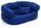 Juelle Großhundbett - Sofa für große Hunde, Abnehmbare Abdeckung, maschinenwaschbar, flauschiges Bett, Hundesessel Santi S-XXL (Größe: XL - 120x85 cm, Saphir)