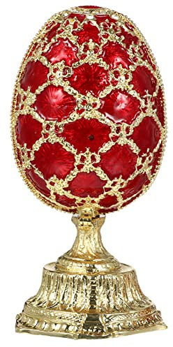 ABOOFAN Schmuckkästchen Mit Scharnier Vintage-box Osterei Partygeschenk Russische Eierdekorationen Für Zuhause Schlafzimmer Büro Ostern Oder Hochzeiten