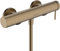 hansgrohe Tecturis S - Duscharmatur Aufputz für 1 Verbraucher, Mischbatterie Dusche, Brushed Bronze