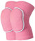 EIHI Ginocchiere, Ginocchiere morbide, Ginocchiere Elastiche Unisex, Ginocchiere Elastiche Antiscivolo per Danza, Calcio, pallavolo, Basket, Yoga, Confezione da 2 (pink)