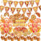 Pizza Party Dekorationen Beinhaltet Happy Birthday Banner Hängende Wirbel Kuchen Topper Cupcake Toppers Ballons für Pizza Geburtstag Party Zubehör