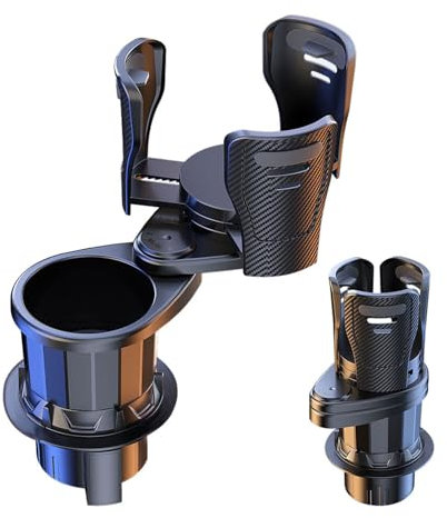 PengGengA Porte Gobelets pour Auto 2 en 1 Multifunctional Car Cup Holder Adaptateur Expander Adjustable Base Porte-Gobelet de Voiture Support de Bouteille