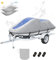 VEVOR Jet-Ski-Abdeckung, 320–342 cm Anhängerfähige wasserdichte PWC-Abdeckung, Robustes 600D-PU-Oxford-Gewebe in Marinequalität, UV-beständige Seadoo-Abdeckung 420 x 247 cm Jet Ski Abdeckplane
