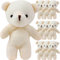 JOINPAYA 10 Stück Mini-Bär-Stofftiere: Winzige Weiche Bärenpuppe Kleine Plüschpuppe Kleine Stofftiere Bärendekorationen Teddybären Puppe Für Hochzeitsfeiergeschenke