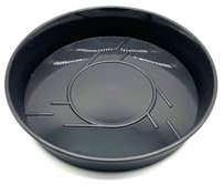 Kimmel Soucoupe de Pot de Fleurs, diamètre : 08 cm, Gris