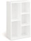 KOMTO Bücherregal Weiß - Bücherschrank Regal Schmal mit 5 Fächern für Wohnzimmer, Kinderzimmer, Schlafzimmer | Book Shelf Sola 50B x 24T x 80H cm