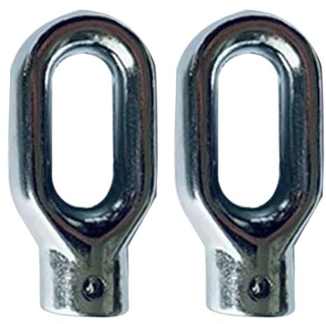 Gancio a manovella retrattabile 2 pcs 1: 7 giunti in lega di alluminio Parti di tenda da tenda di sostituzione Meteo resistenti all'occhio di tenda da tenda minimalista per la tenda da sole, tenda da