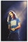 Bybali Poster, Motiv: Eddie Vedder, Vokalist, Perle, JamFashion, dekoratives Gemälde, Leinwand, Wandkunst, Wohnzimmer, Poster, Schlafzimmer, 20 x 30 cm