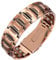 Jeracol magnetische Armbänder für Herren, 3x ultrastarke Magnete 99,99% massives Kupfer, verstellbare Größe und Schmuck-Geschenkbox
