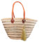 Korbtasche Strandtasche goldene Pailletten & Quaste - Shopper, Einkaufskorb, Flechtkorb