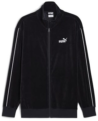 PUMA Unisex Ess Elevated Velour Track Jacket Trainingsjacken (1er Pack)