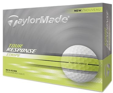 TaylorMade New Tour Response Stripe 25 Golfbälle