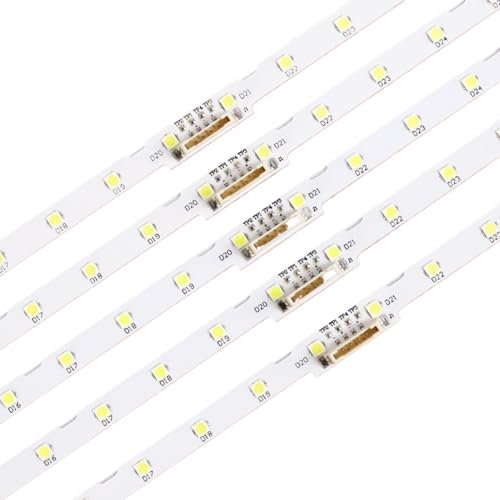 EUETVEXERK 10 tiras de retroiluminación LED de 40 lámparas compatibles for televisores Samsung de 55 UE55NU7100 UE55NU7105 55NU7100 UE55NU7170 UE55NU7300 UE55NU7400 Tira de luz para TV