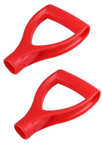 Toddmomy 2 pièces Manche de Plastique D pour Outils de Jardinage Pack de Accessoires Ergonomiques pour Creuser et Ratisser