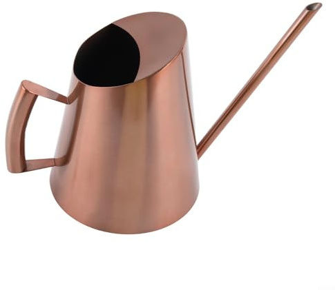 Arrosoir au design élégant pour l'entretien des plantes d'intérieur et d'extérieur (1500 ml cuivré)