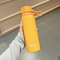 Insulated Cup, 304 Stainless Steel, Perfect for Gift,Gym,Sports,and Travel Water Bottle/22/29/37oz (Orange,1100ml)