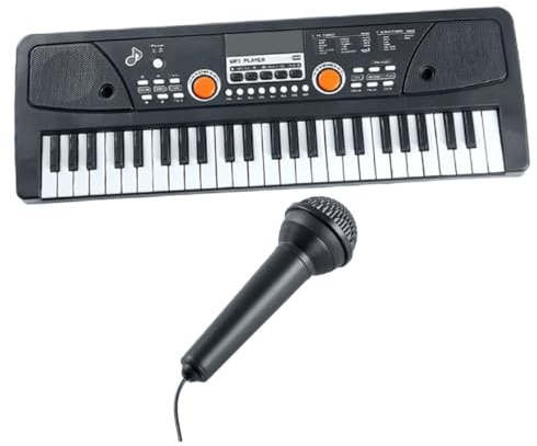 SOPOTUTU Tastiera Pianoforte Elettronico Tasti per Strumento Musicale Educativo Multifunzione con Design Accattivante per Ragazzi e Ragazze Apprendimento Musicale