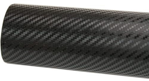Rouleau de film en fibre de vinyle avec grattoirs en plastique, ruban autocollant en vinyle auto-adhésif 60 x 152 cm pour voitures, automobiles et motos, intérieur/extérieur, effet 3D texturé, n