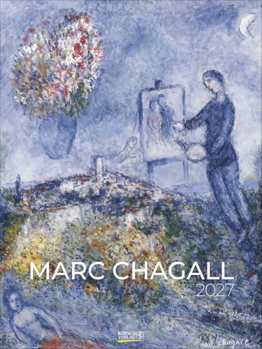 Marc Chagall - Kalender 2027 - Gallery-Format - Korsch-Verlag - Kunstkalender - 48 cm x 64 cm