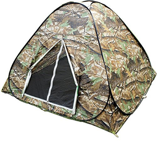 BZTANG Explorer Outdoor 3-4 Personen Camouflage Camping Wandern Einfache Einrichtung Instant Pop Up Zelt