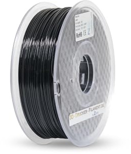 Z3D® PETG 1,75mm SCHWARZ 1kg 3D Drucker Filament - hochwertig, hohe Festigkeit & Zähigkeit, ideal für technische Teile & Prototypen