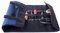 Logic box tools bag pouch organizer roll for pliers wrenches, screwdrivers, tire gauges, mini-flashlights etc and other tiny tools (Blue)