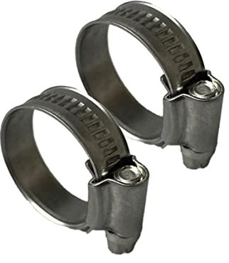 Stainless Steel British Type Hose Clamp 80-100mm x2