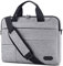 NUBILY Laptoptasche für Herren 15,6 Zoll Computerhülle Tragefläche Laptophülle Wasserabweisend Aktentasche Arbeit Business Messenger Schultertasche Tablet Griff Hülle für Notebook Grau