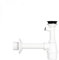 Anschluß-Set Röhren-Siphon Sifon Ablauf Abfluß Waschbecken Geruchsverschluß (Siphon DN 50 mit Abgang Standard)