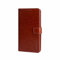 COQUE Étui pour téléphone Portable Wiko Power U30,étui à Rabat en TPU + Cuir,avec Support,Portefeuille avec Fente pour Carte,Protection Antichoc pour Wiko Power U30-Brown