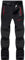 DAFENP Herren Wanderhose Outdoorhose Wasserdicht Softshellhose Winddicht Winter Skihose Snowboardhose Warm Gefüttert Trekkinghose (x-Large, Schwarz Rot)