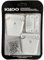 Igloo Cooler Plastic Parts Kit - 2 Latches, 3 Hinges, Latch Post & Screws