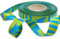 Webband Hallo Hai - 1,90 EUR/m - lime - Blaubeerstern - Meterware - 15mm breit