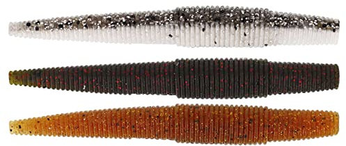 Westin Softbaits für Barsche & Zander 7cm 3g Ned Worm, Farbe:Clear Water Mix