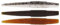 Westin Softbaits für Barsche & Zander 7cm 3g Ned Worm, Farbe:Clear Water Mix
