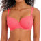 Freya Women's Viva Lace Underwire Side Support Bra Full Coverage, Opaque, Sunkissed Coral, 36FF