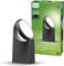 PHILIPS Mimosa Outdoor Wegeleuchte (7 W), wetterfeste Sockelleuchte mit beweglichem Panel und kaltweißer LED Beleuchtung, anthrazit