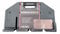 Metex - Grindermate Portable Black Mitre Block for Bricks & Block Paving - 45 & 90° Mitre Cutting Angles -Lightweight, Safe & Accurate - Made of Impact-Resistant Recycled Plastic