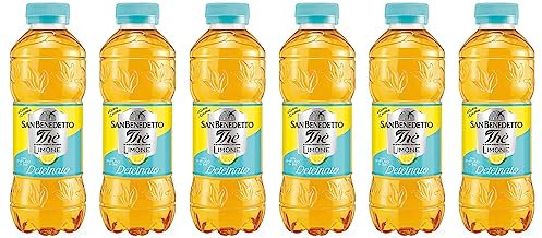6X San Benedetto The Deteinato al gusto di Limone con Infuso di Thè 500ml [6 Bottiglie] - Drink Summer 2023