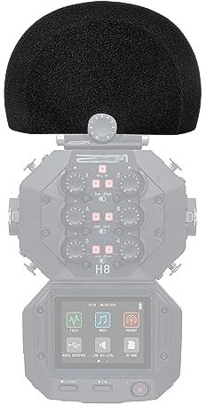 Sponge Cover for Microphone for ZOOM H2N SGH-6 H4N PRO H5 H6 H8 XYH-6 XYH-5, Windshield Sponge Cover Dust Cover (H5/H6/H8/XYH-6/XYH-5)