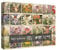 IdeaBazar Garden Fairy Jigsaw Puzzle, Vintage Flowers Puzzle 1000 Piece for Adults, Nature Floral Puzzles 19.7 * 27.6 inches