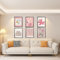 Zfseyuh 6 Stück 30 x 40 cm Poster Set,Vintage Poster,Matisse Posters,Wanddekoration,Wanddekoration,Schlafzimmer,Büro, Wohnzimmer,ohne Rahmen