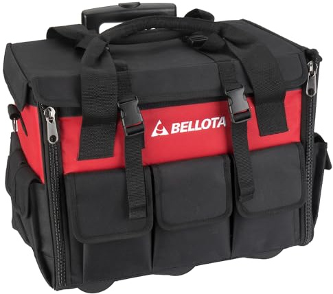 BELLOTA TR32 – Hartschalentasche mit Rollen, 32 l, 38 x 43 x 25 cm
